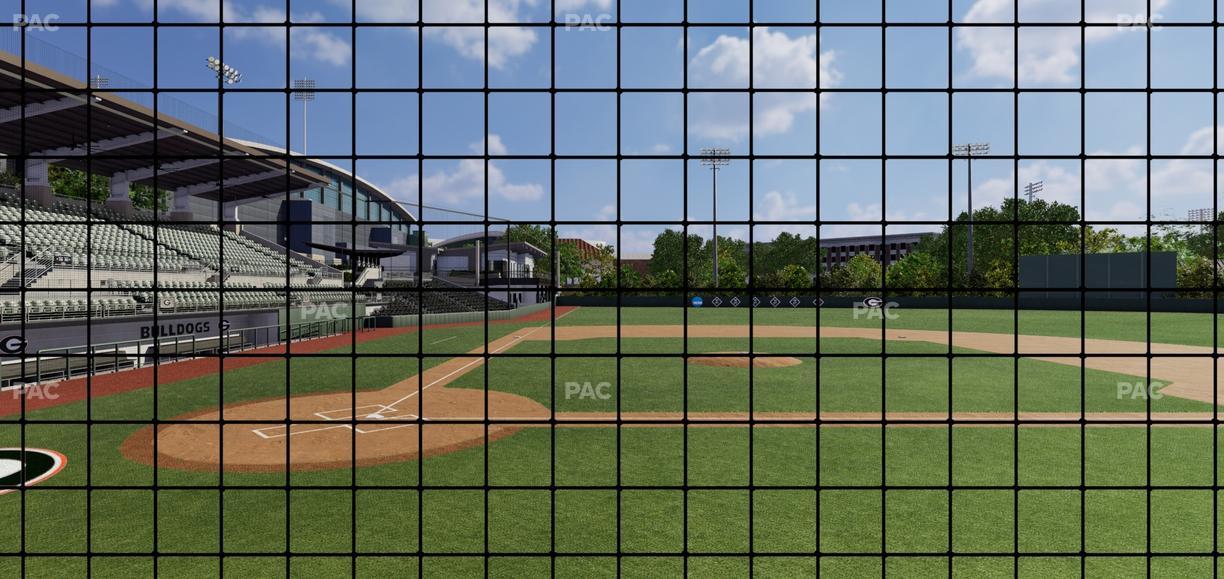 Foley Field - Section 104 Seat View