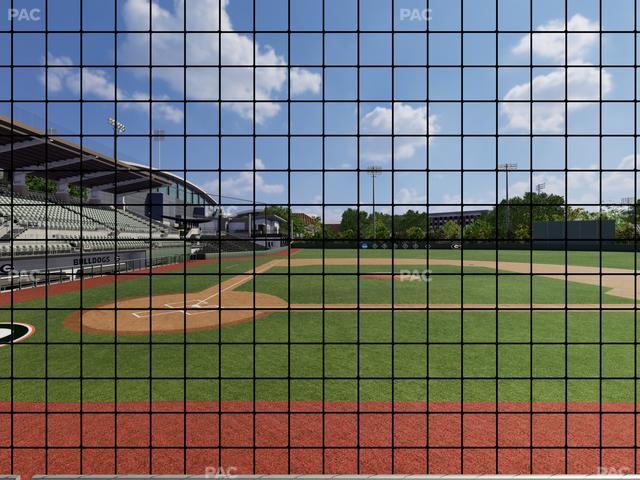 Foley Field - Section 104 Seat View