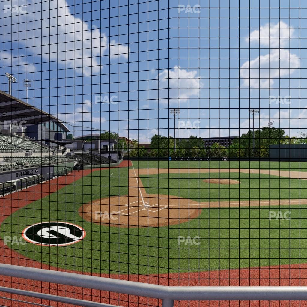 Foley Field - Section 105 Seat View