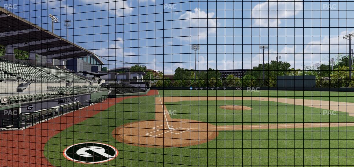 Foley Field - Section 105 Seat View