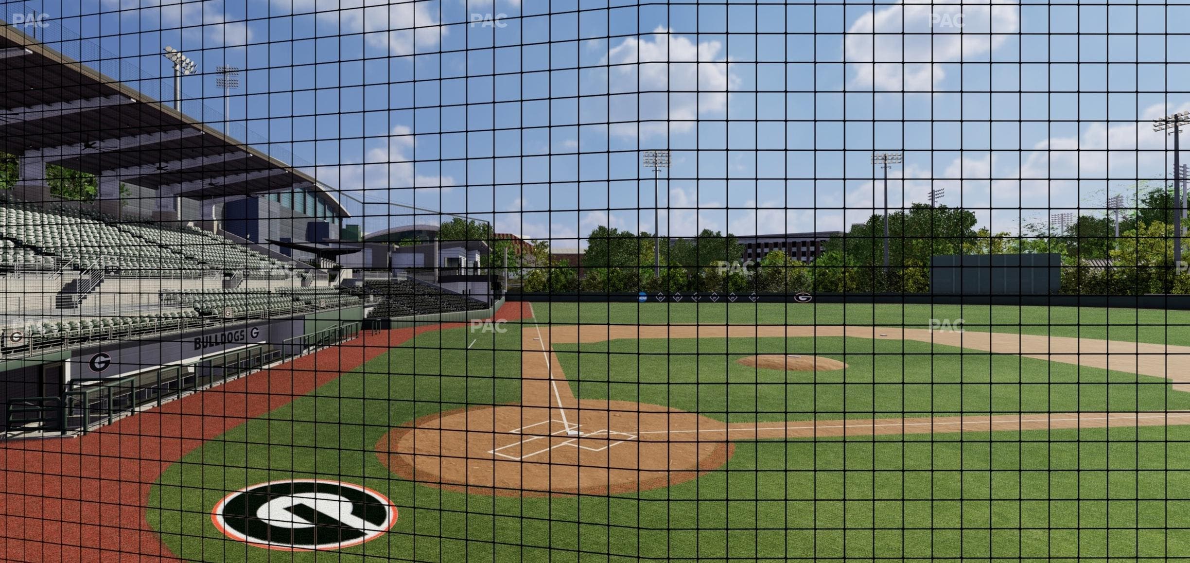 Foley Field - Section 105 Seat View