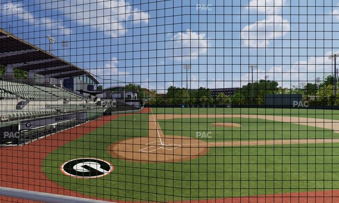 Foley Field - Section 105 Seat View