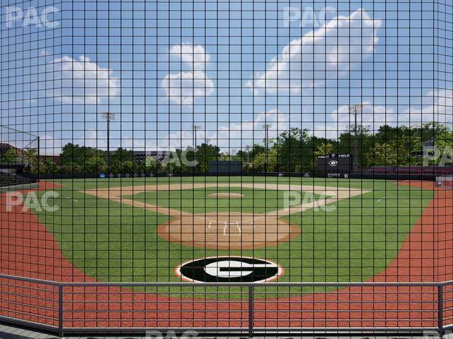 Foley Field - Section 106 Seat View