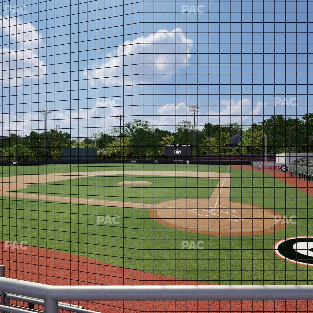 Foley Field - Section 107 Seat View