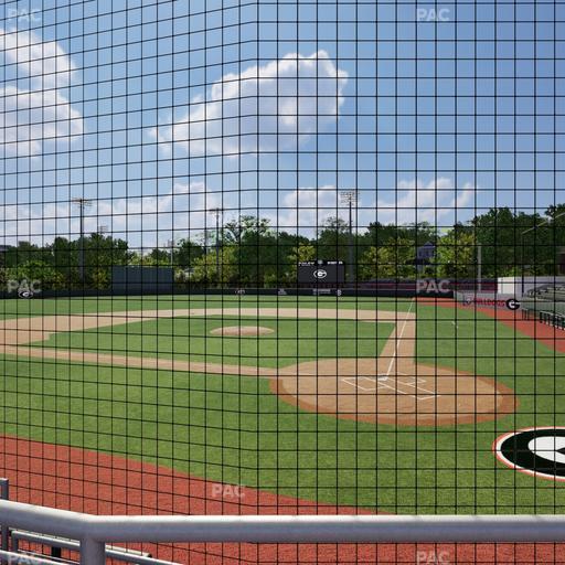 Foley Field - Section 107 Seat View