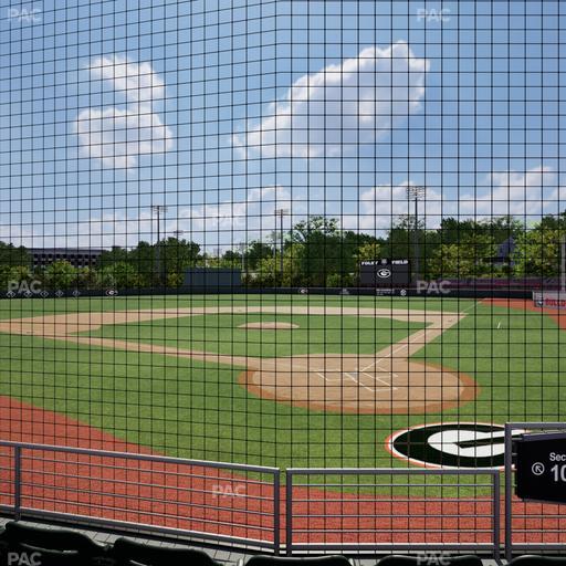Foley Field - Section 107 Seat View