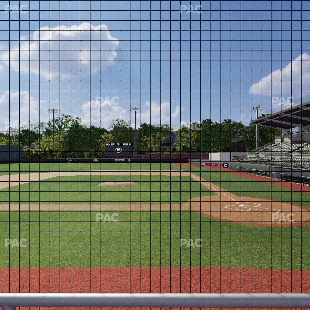 Foley Field - Section 108 Seat View