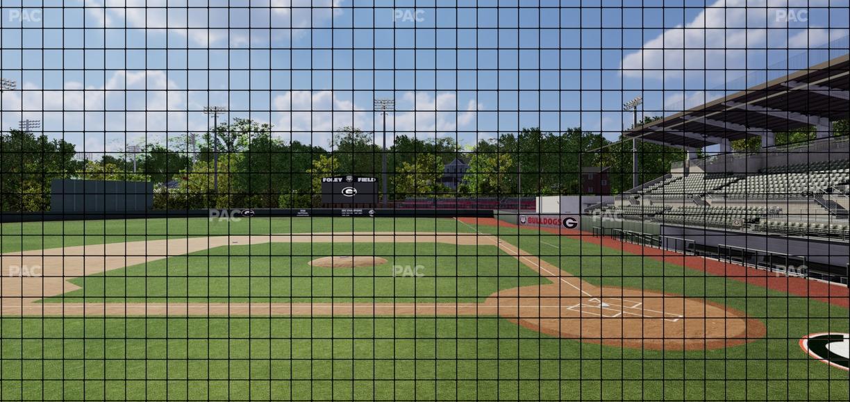 Foley Field - Section 108 Seat View