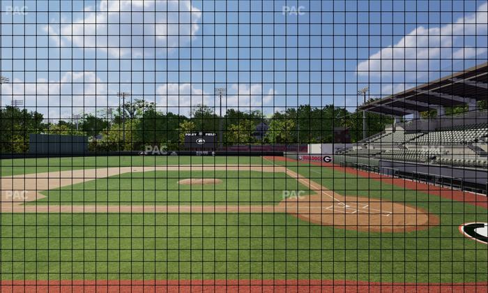 Foley Field - Section 108 Seat View