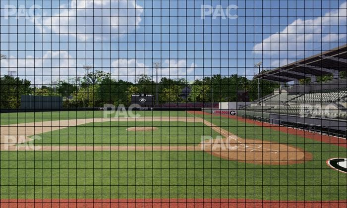 Foley Field - Section 108 Seat View