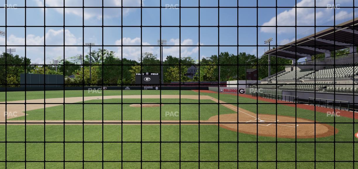 Foley Field - Section 108 Seat View