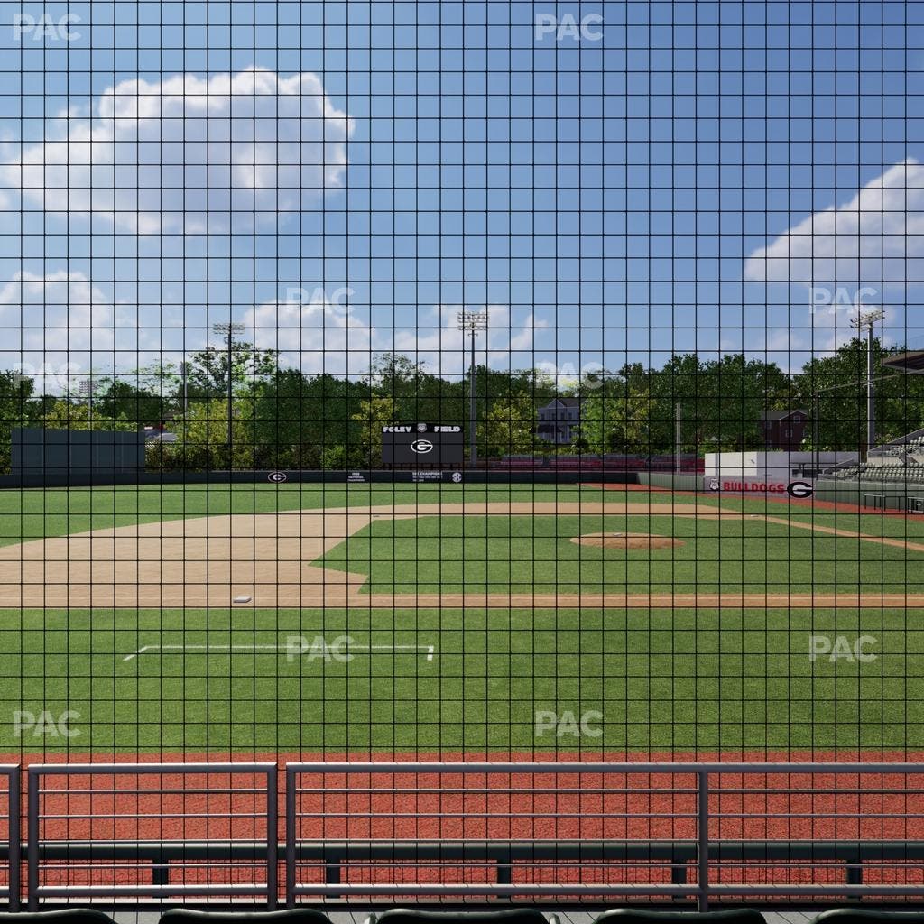 Foley Field - Section 109 Seat View
