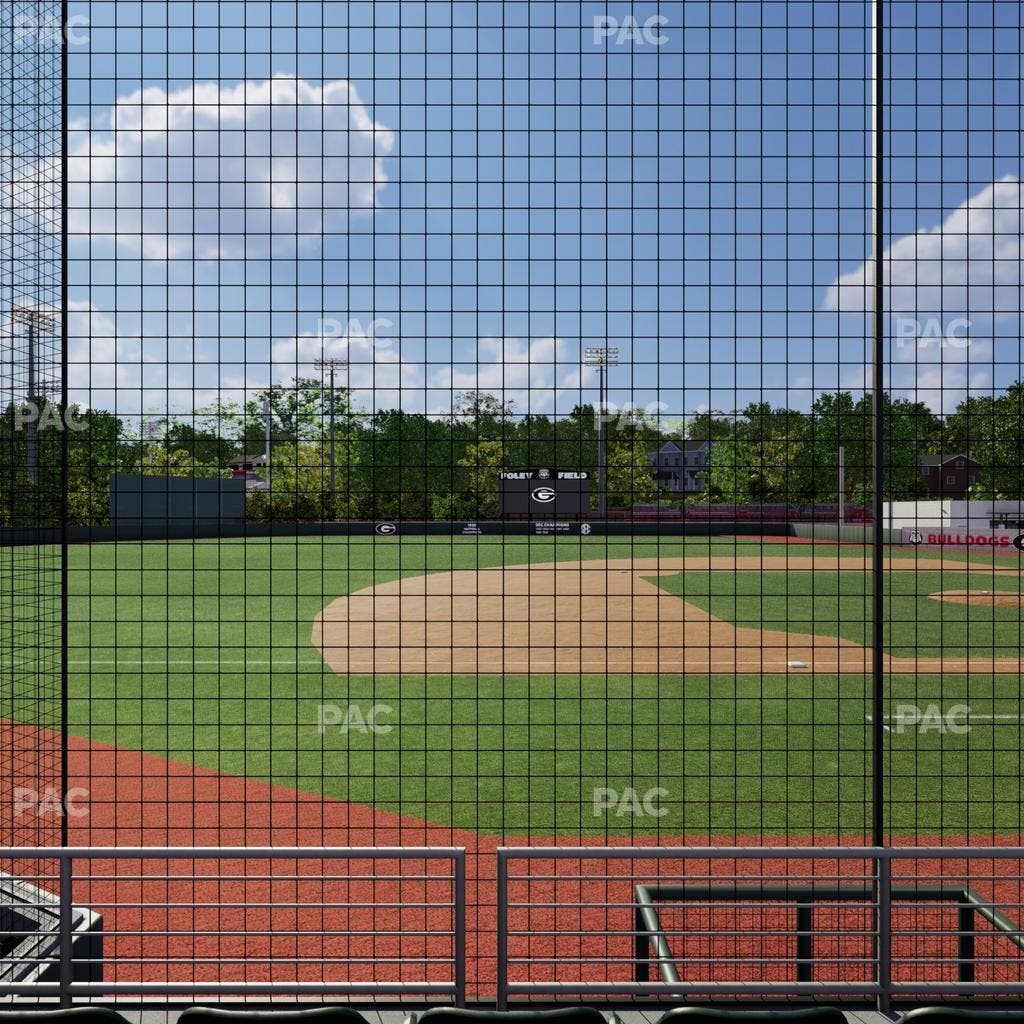 Foley Field - Section 110 Seat View