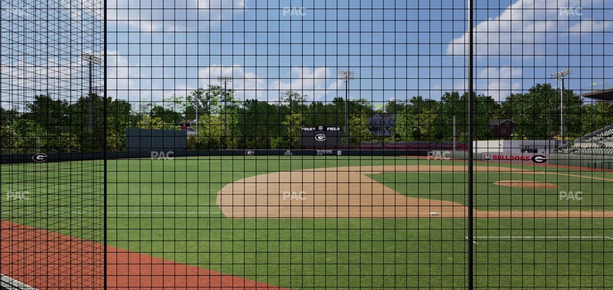 Foley Field - Section 110 Seat View