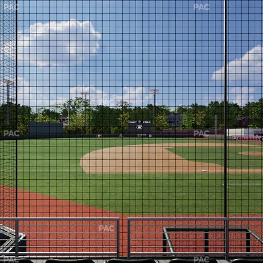 Foley Field - Section 110 Seat View