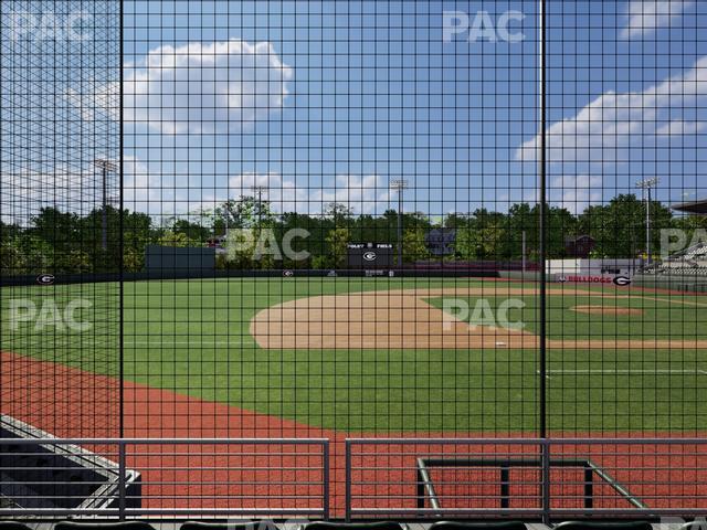 Foley Field - Section 110 Seat View