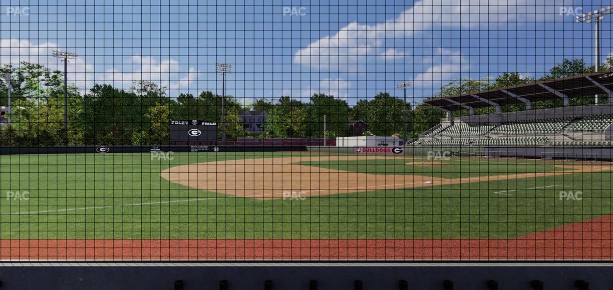 Foley Field - Section 111 Seat View