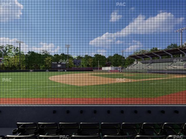 Foley Field - Section 111 Seat View