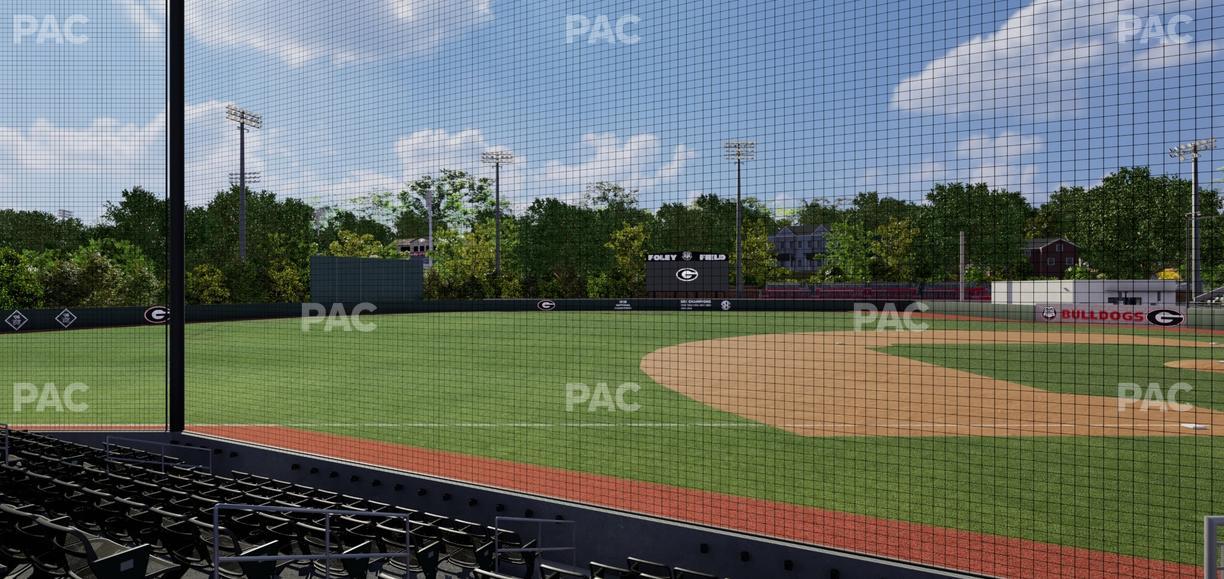 Foley Field - Section 111 Seat View