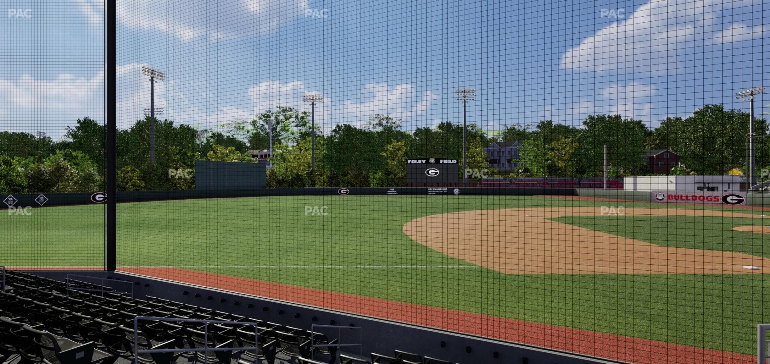 Foley Field - Section 111 Seat View