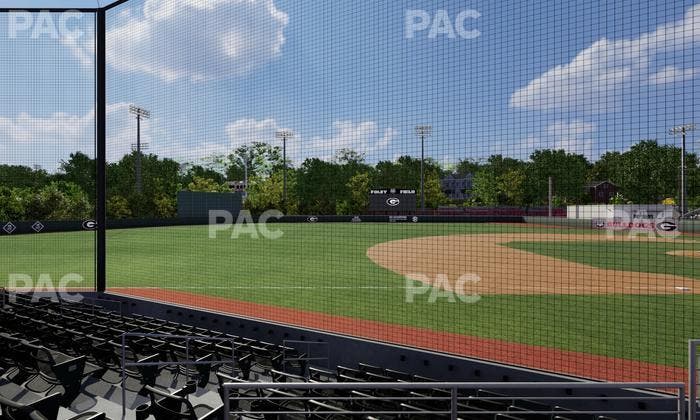 Foley Field - Section 111 Seat View