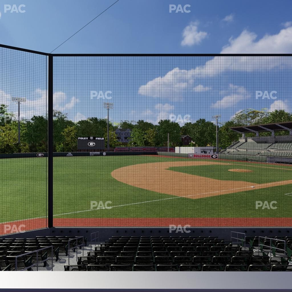 Foley Field - Section 112 Seat View
