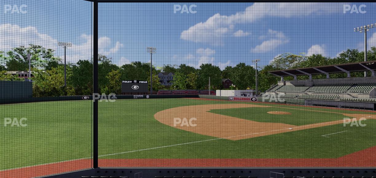 Foley Field - Section 112 Seat View