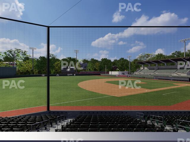 Foley Field - Section 112 Seat View