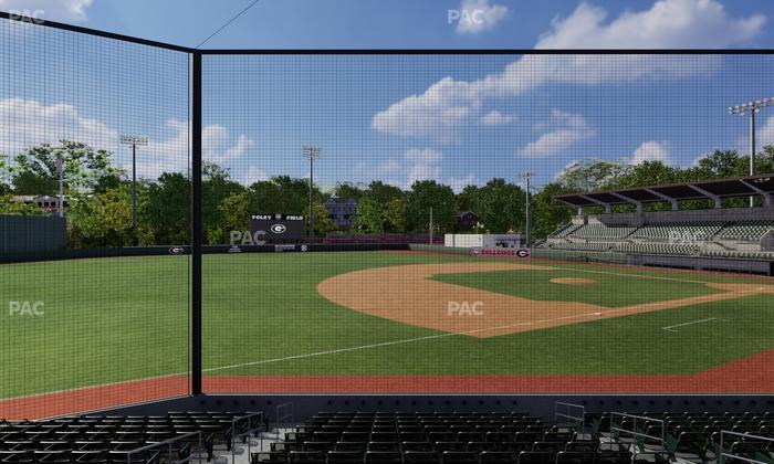 Foley Field - Section 112 Seat View
