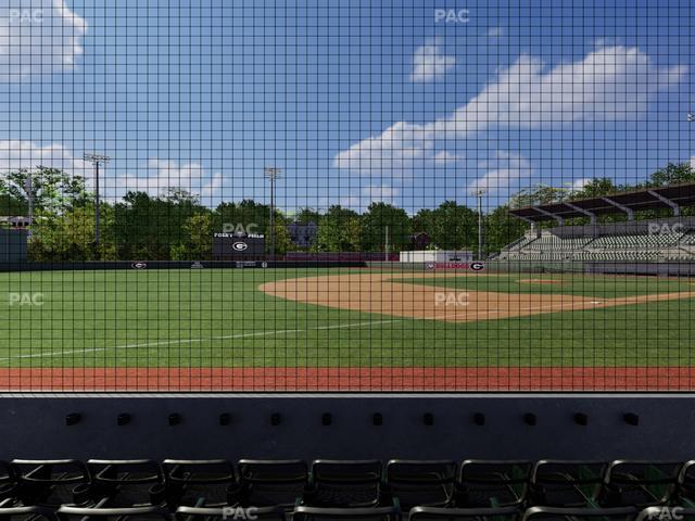 Foley Field - Section 112 Seat View