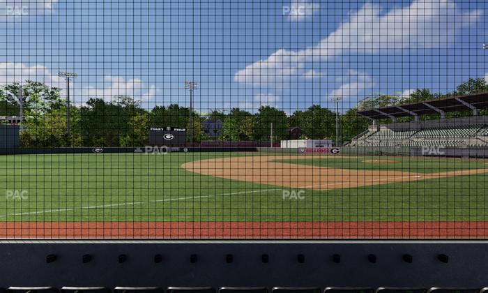 Foley Field - Section 112 Seat View