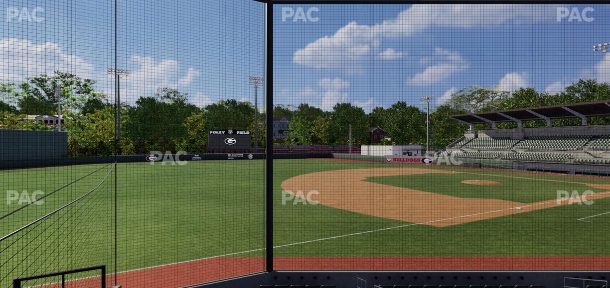 Foley Field - Section 113 Seat View