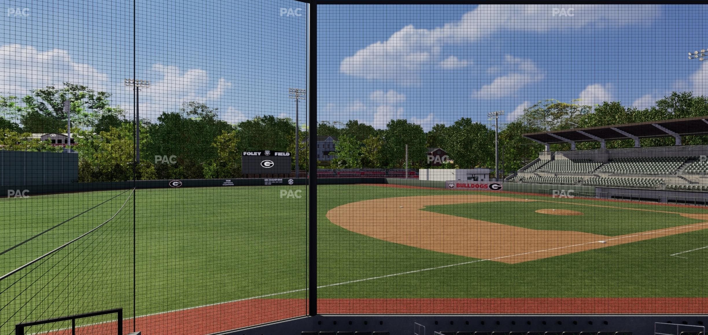 Foley Field - Section 113 Seat View