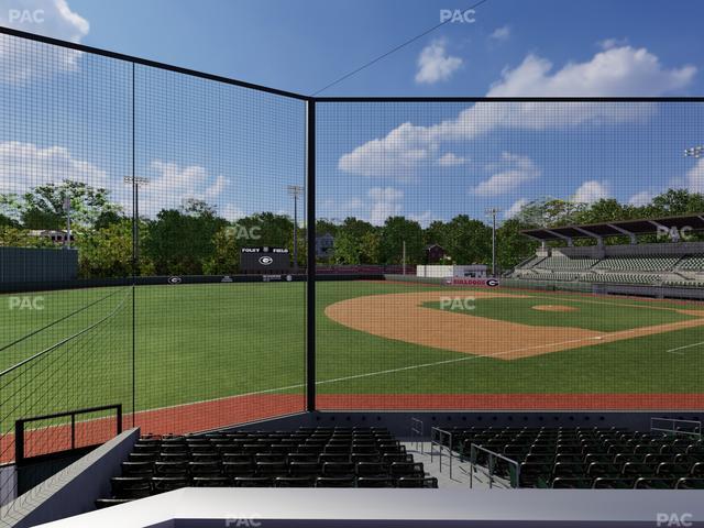 Foley Field - Section 113 Seat View