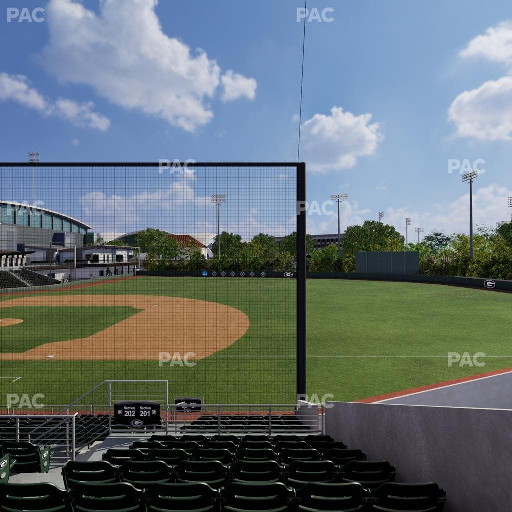 Foley Field - Section 201 Seat View