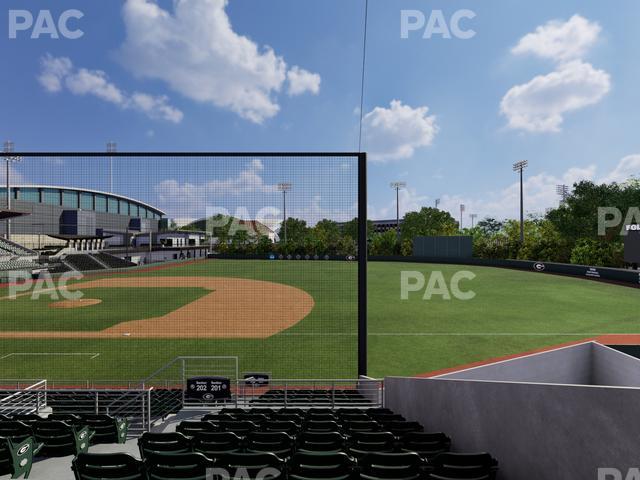 Foley Field - Section 201 Seat View