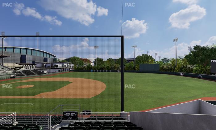 Foley Field - Section 201 Seat View