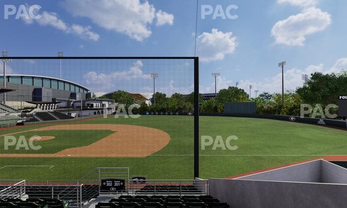Foley Field - Section 201 Seat View