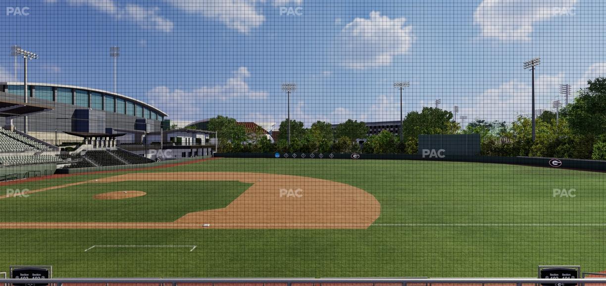 Foley Field - Section 202 Seat View