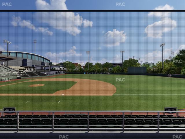 Foley Field - Section 202 Seat View