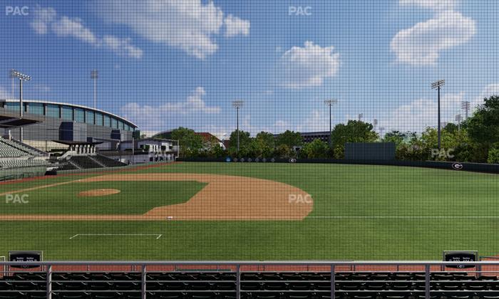 Foley Field - Section 202 Seat View