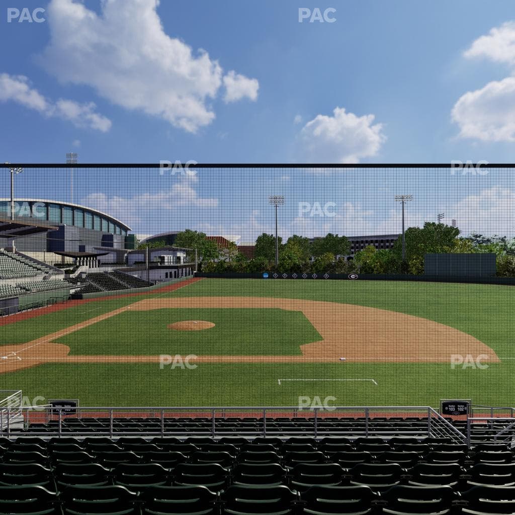 Foley Field - Section 203 Seat View