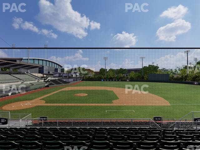 Foley Field - Section 203 Seat View Foley Field - Section 203 Seat View