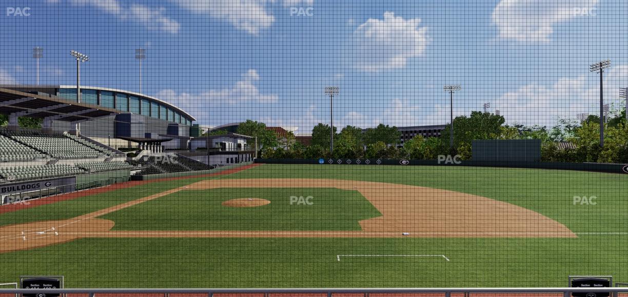 Foley Field - Section 203 Seat View