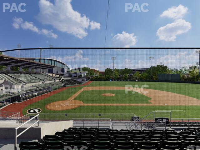 Foley Field - Section 204 Seat View
