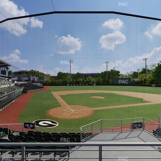 Foley Field - Section 205 Seat View