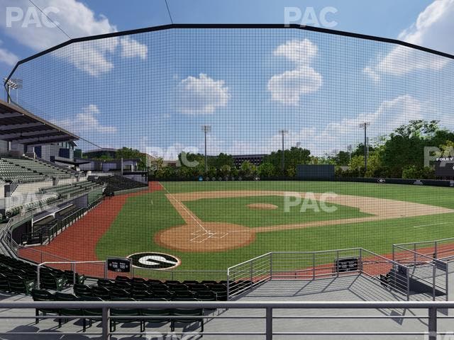 Foley Field - Section 205 Seat View Foley Field - Section 205 Seat View