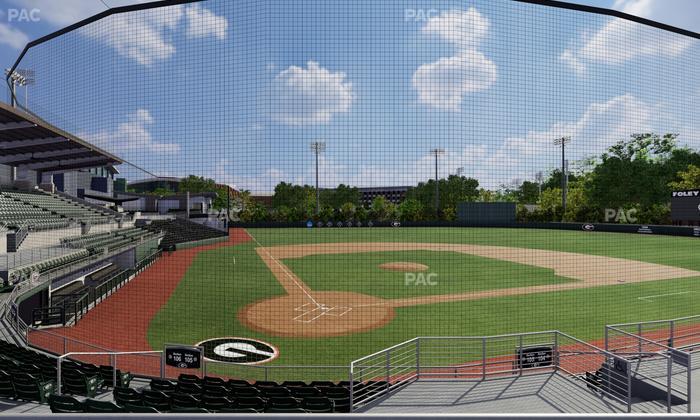 Foley Field - Section 205 Seat View