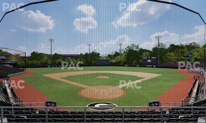 Foley Field - Section 206 Seat View