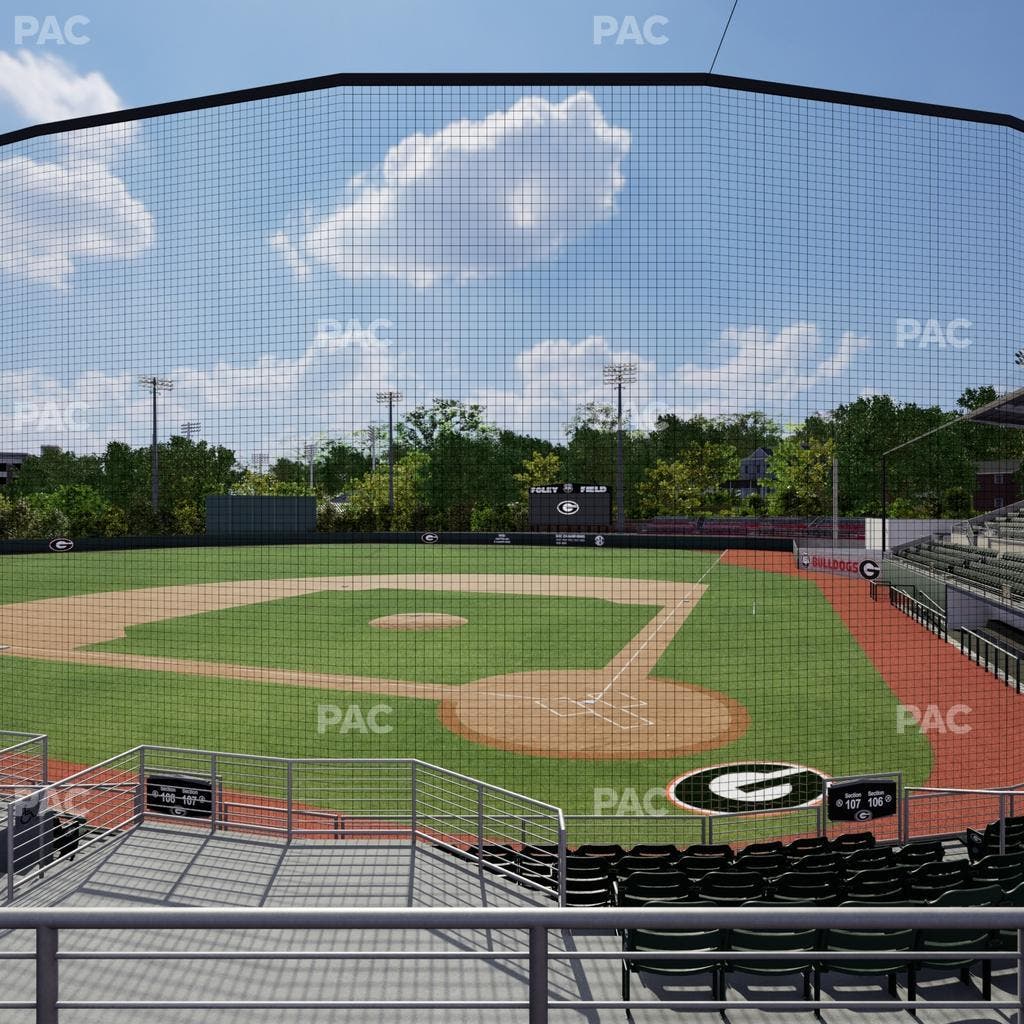 Foley Field - Section 207 Seat View